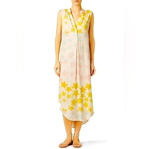 Mara Hoffman, Pink Star Blast Shirtdress, Medium